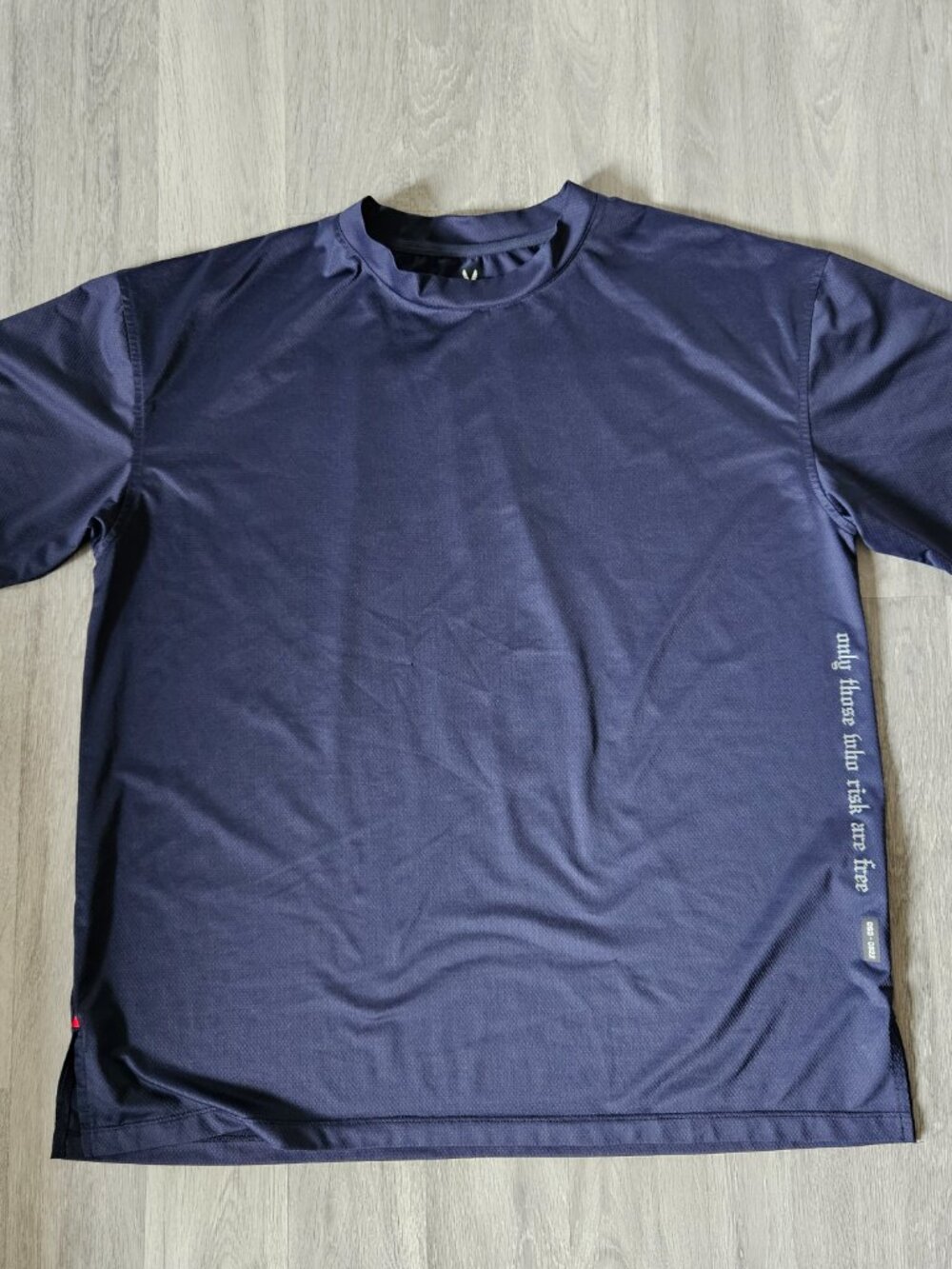 Asrv Navy Blue Oversized Tee Size M - Picture 5 of 5